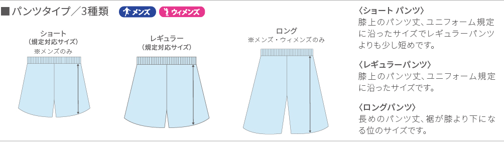 パンツ 種類