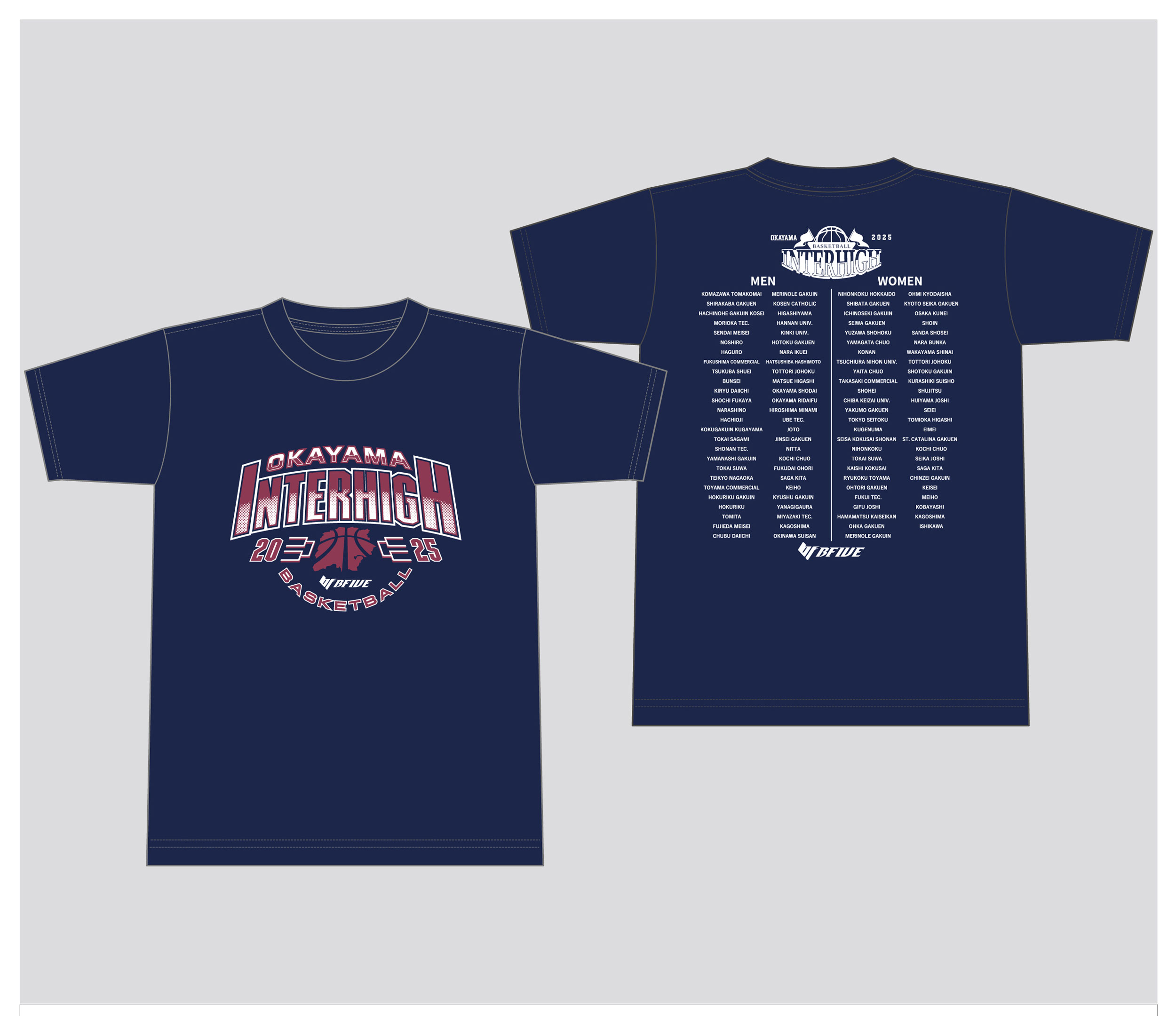 シグネチャーTシャツ（ネイビー）