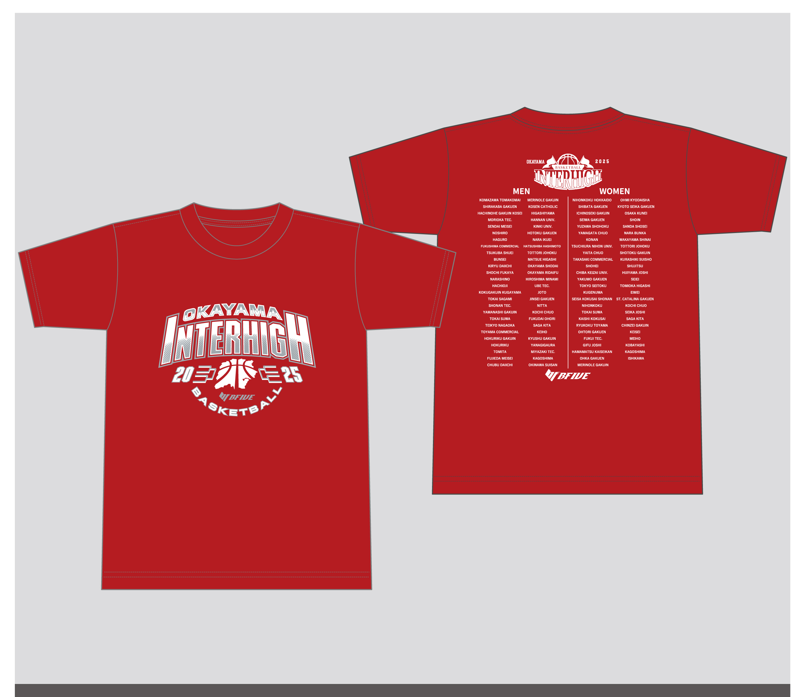 シグネチャーTシャツ（ローズレッド） 大会限定