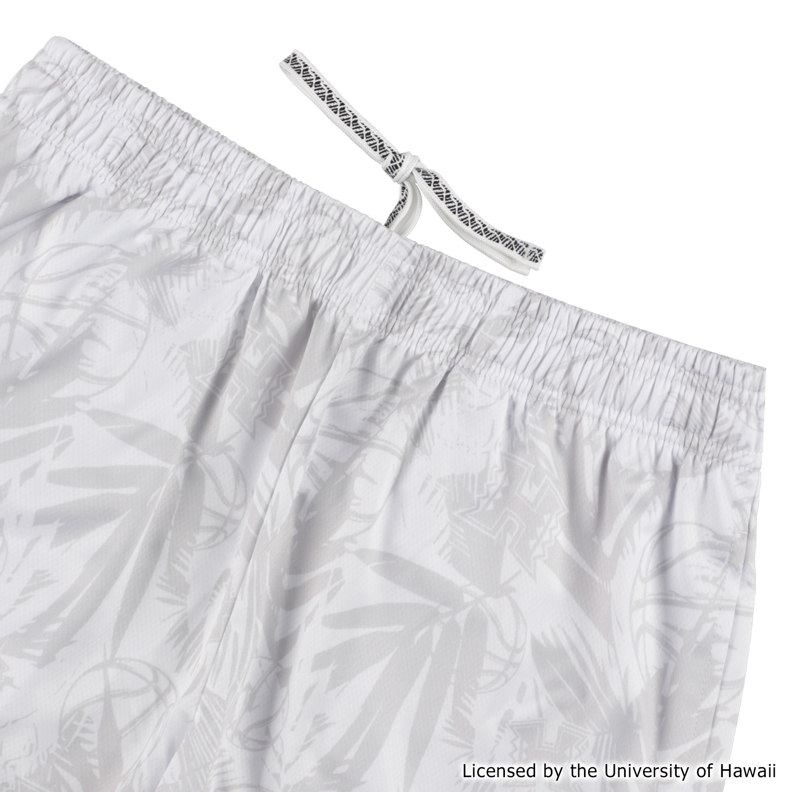 HAWAII PALM SHORTS WHITE [膝上丈]