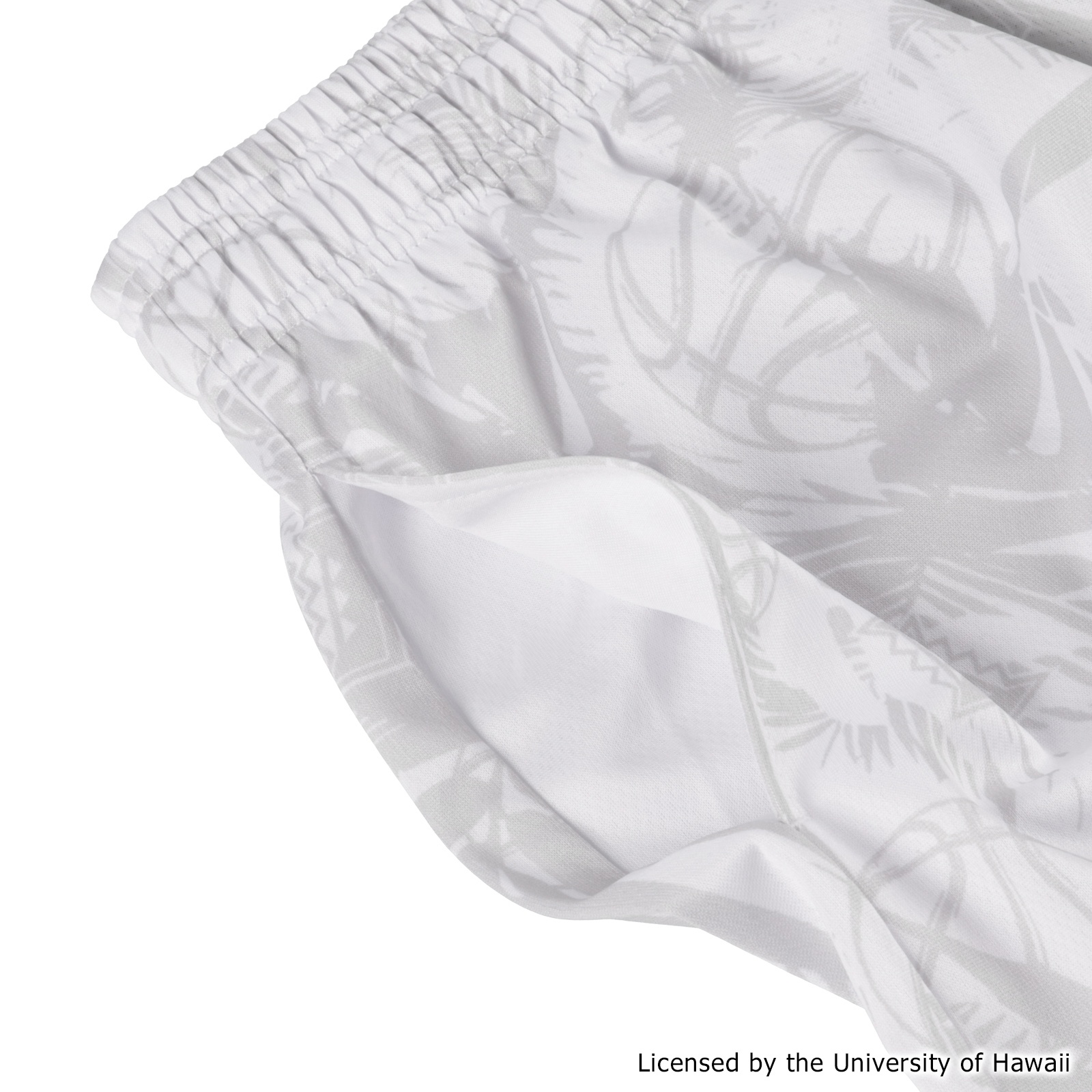 HAWAII PALM SHORTS WHITE [膝上丈]