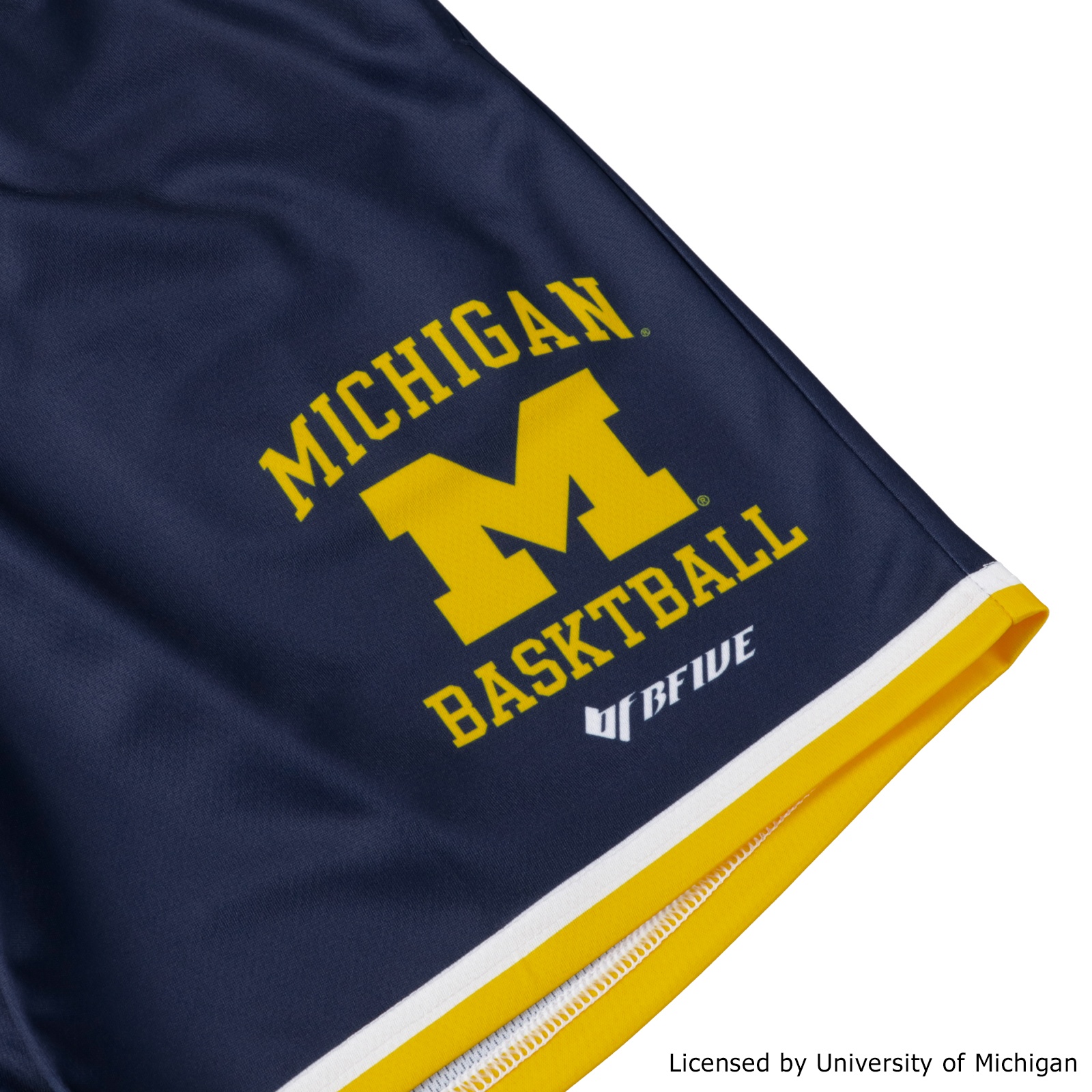 MICHIGAN VARSITY SHORTS NAVY [膝上丈]