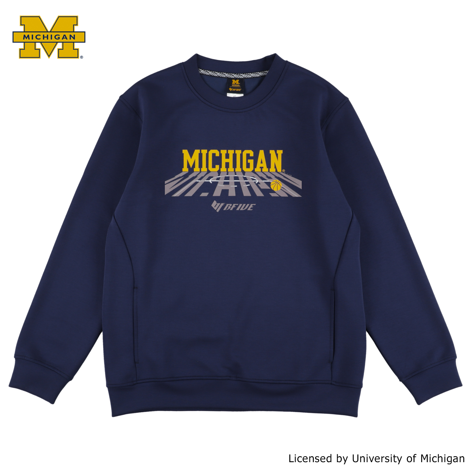 MICHIGAN HIGHLIGHT SWEAT NAVY