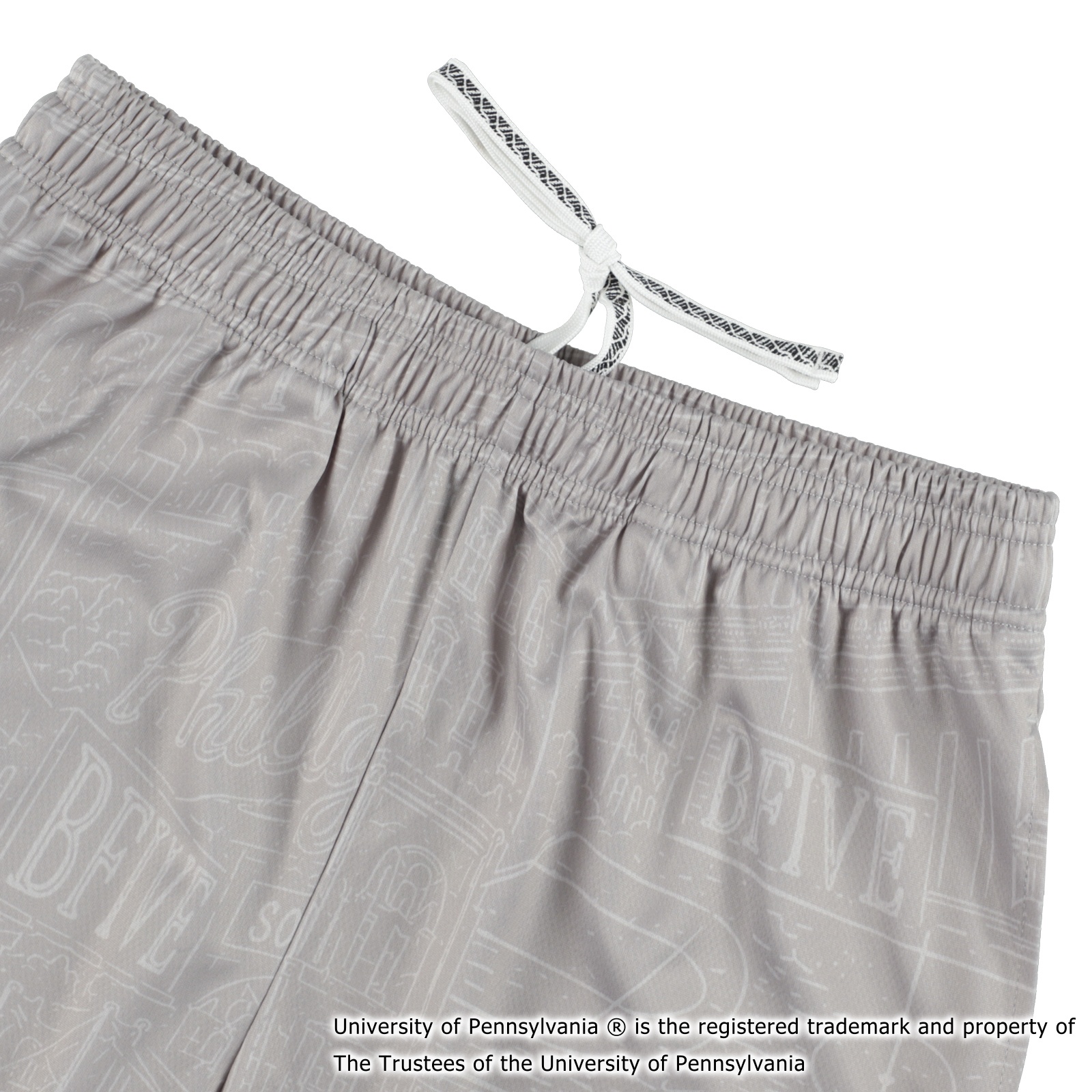PENN PHILLY COURT SHORTS GRAY [膝上丈]