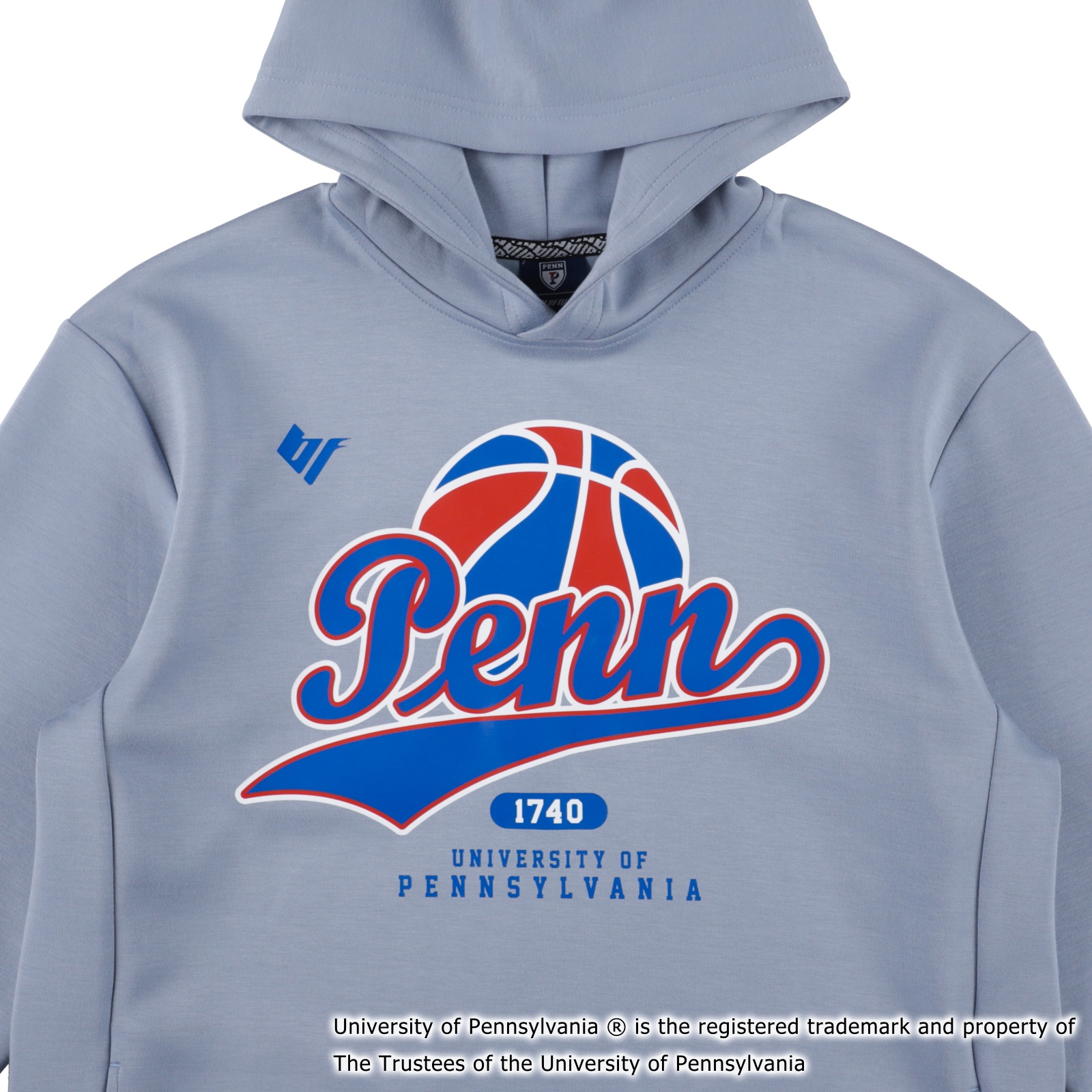 PENN SCRIPT LOGO HOODIE ICE BLUE