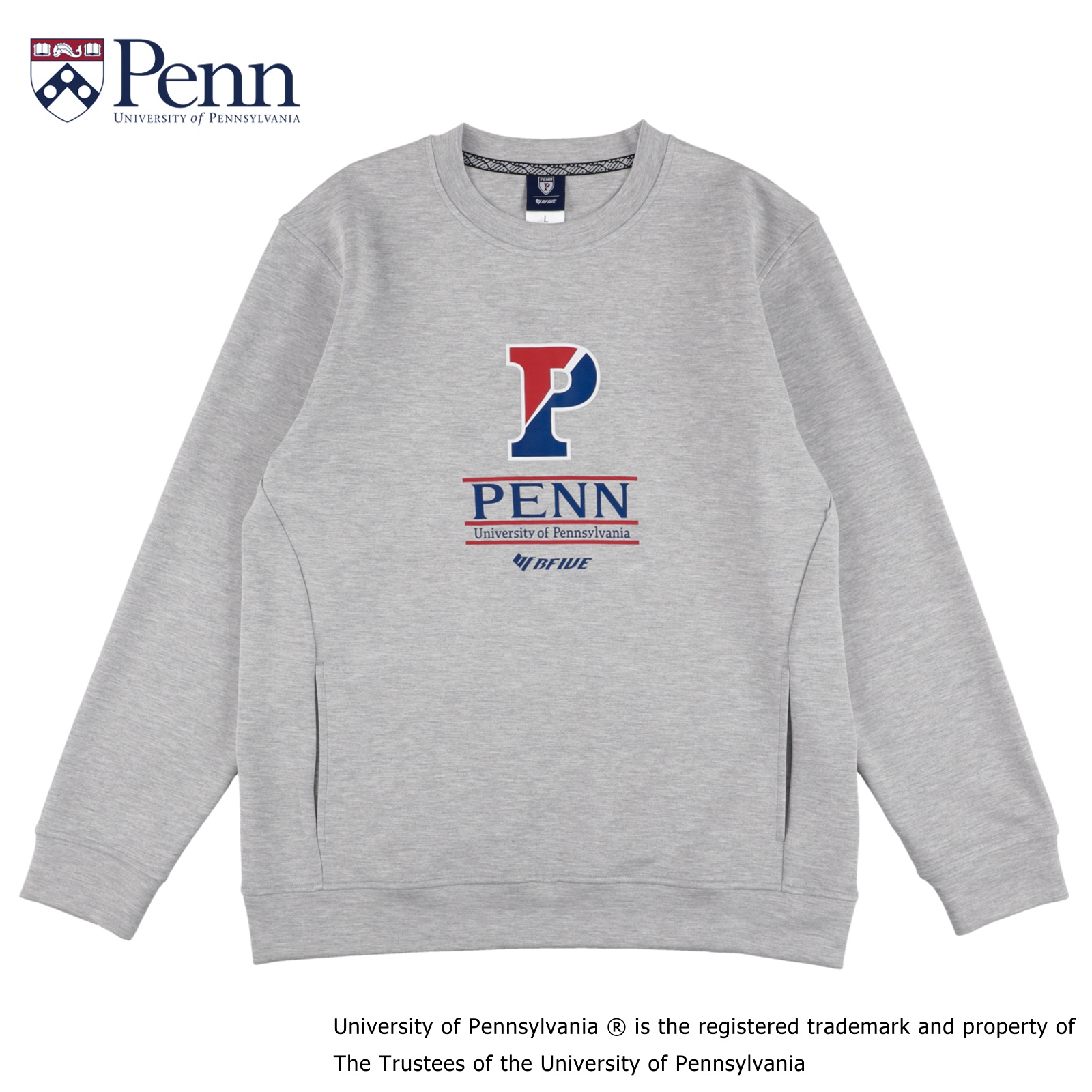 PENN ICON SWEAT GRAY