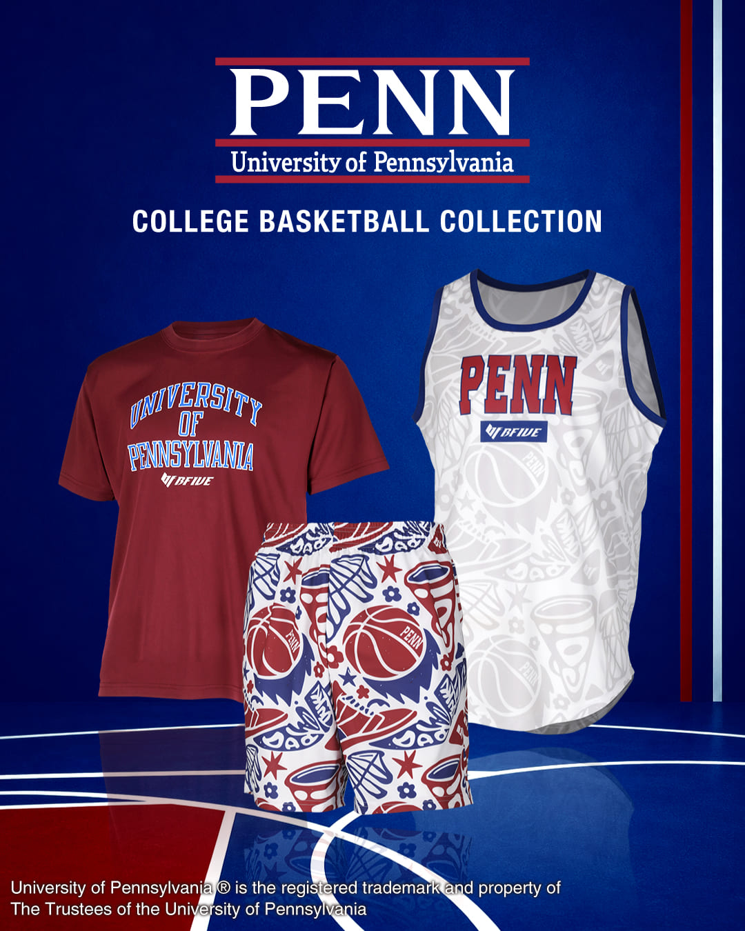 PENN college basketball collection banner