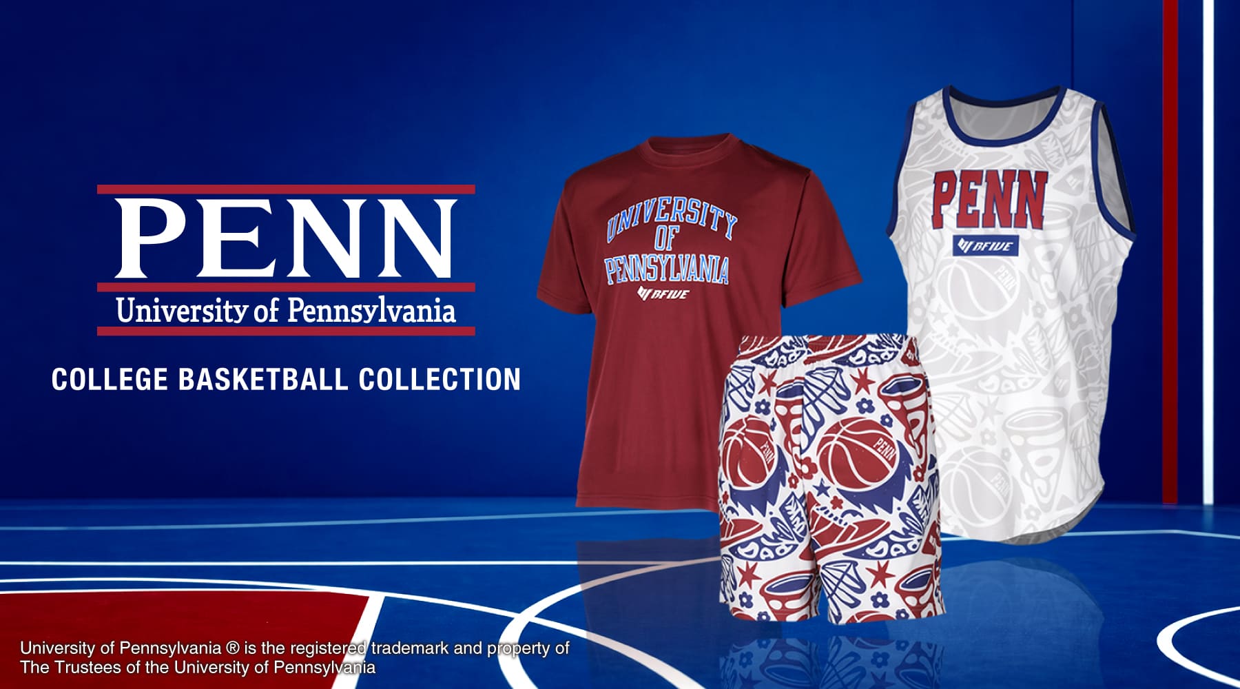 PENN college basketball collection banner