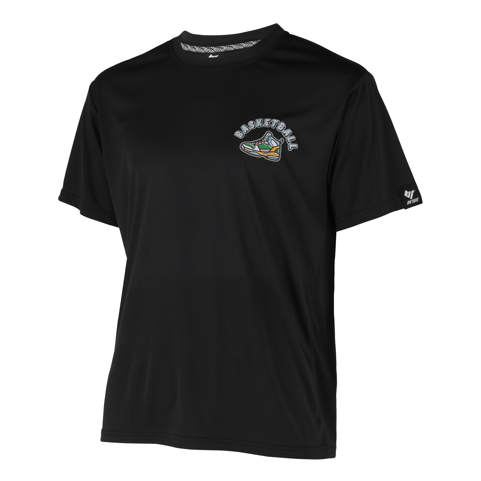 ブラック ドライ半袖Tシャツ