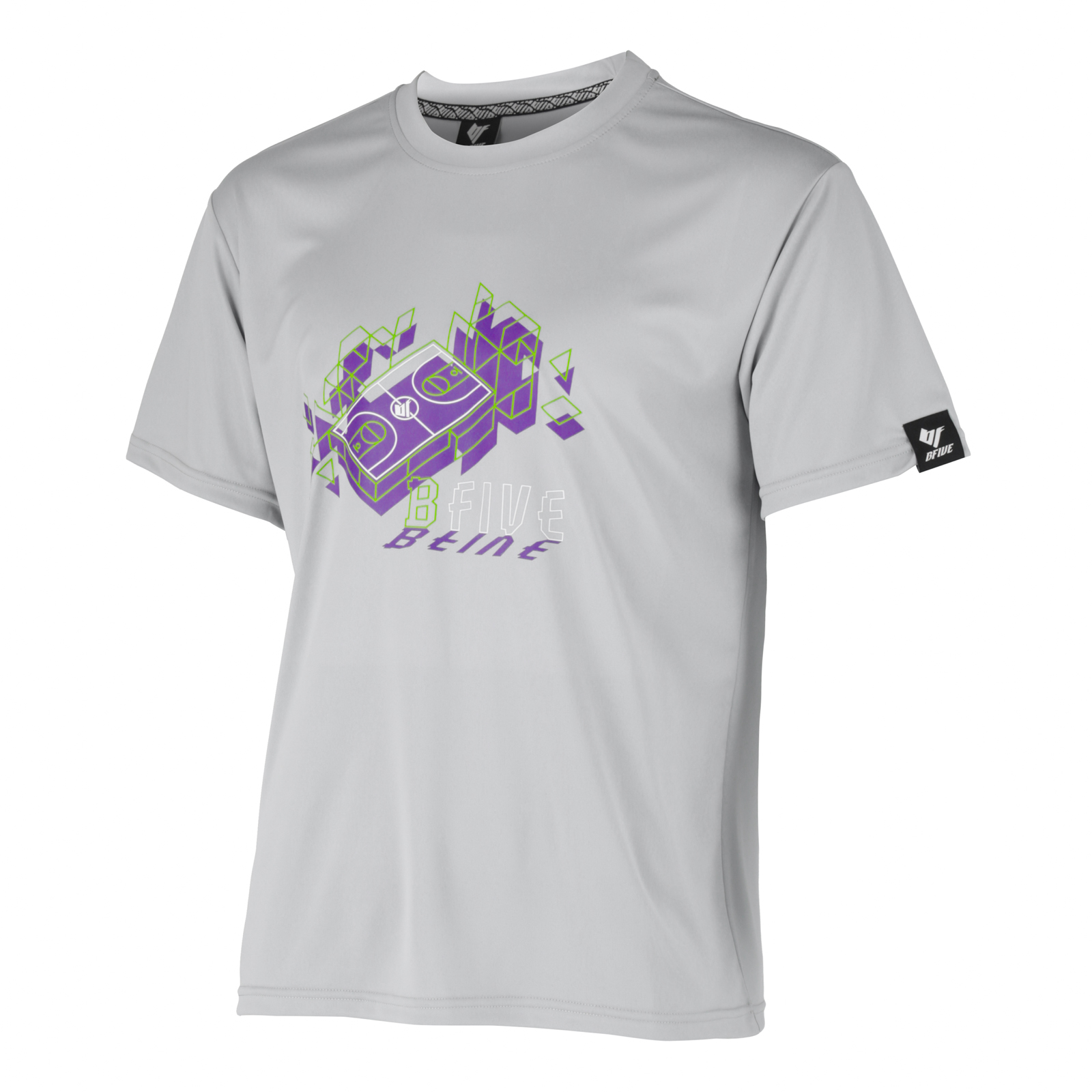 ライトグレー ドライ半袖Tシャツ