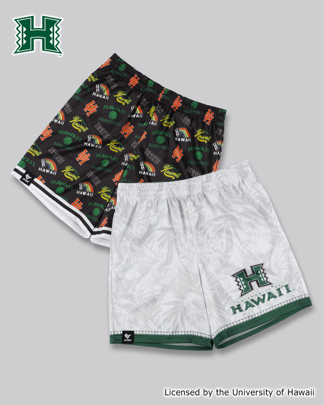 HAWAII college basketball collection SHORTS