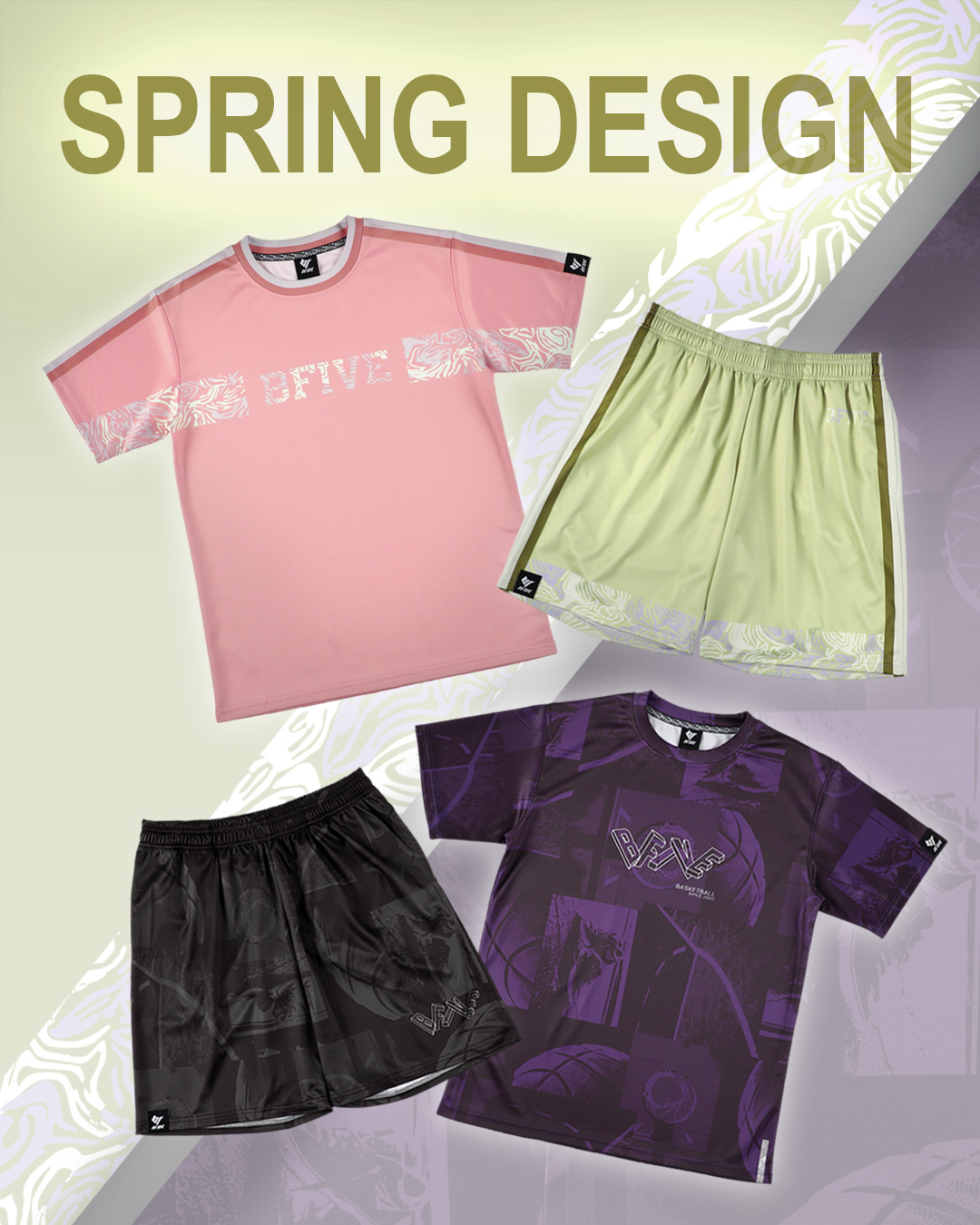 昇華Tシャツ ポケット付きパンツ