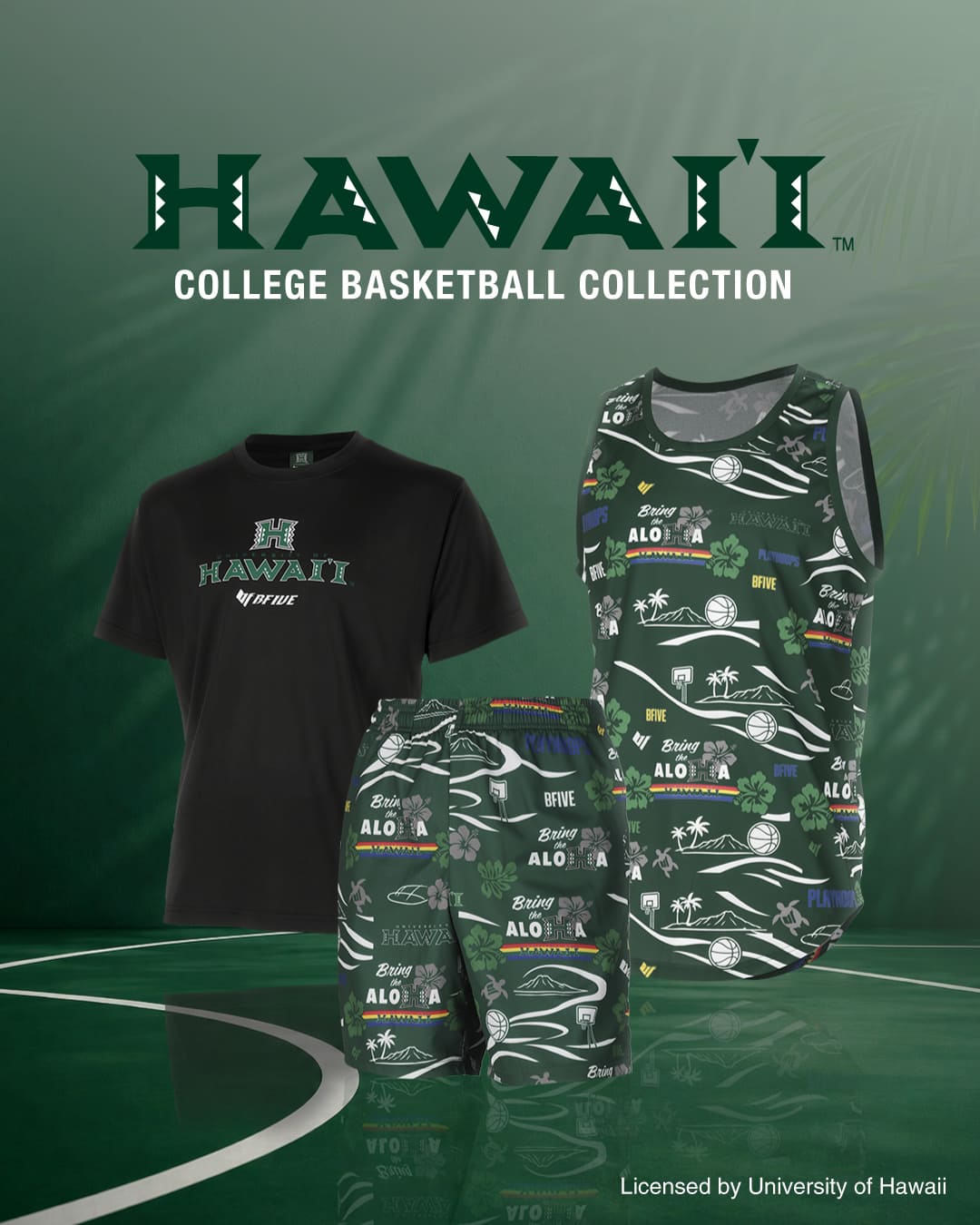 HAWAII college basketball collection banner