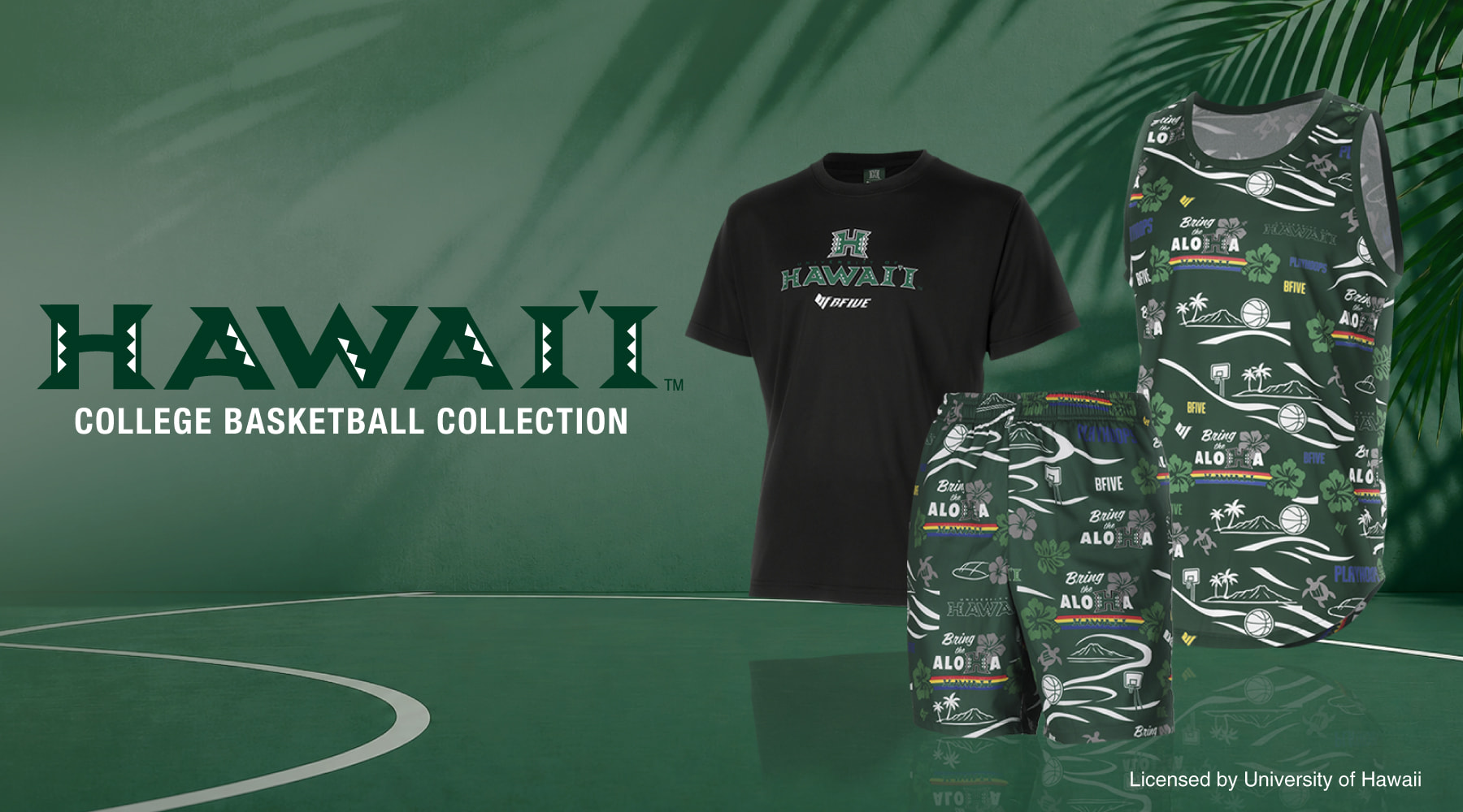 HAWAII college basketball collection banner