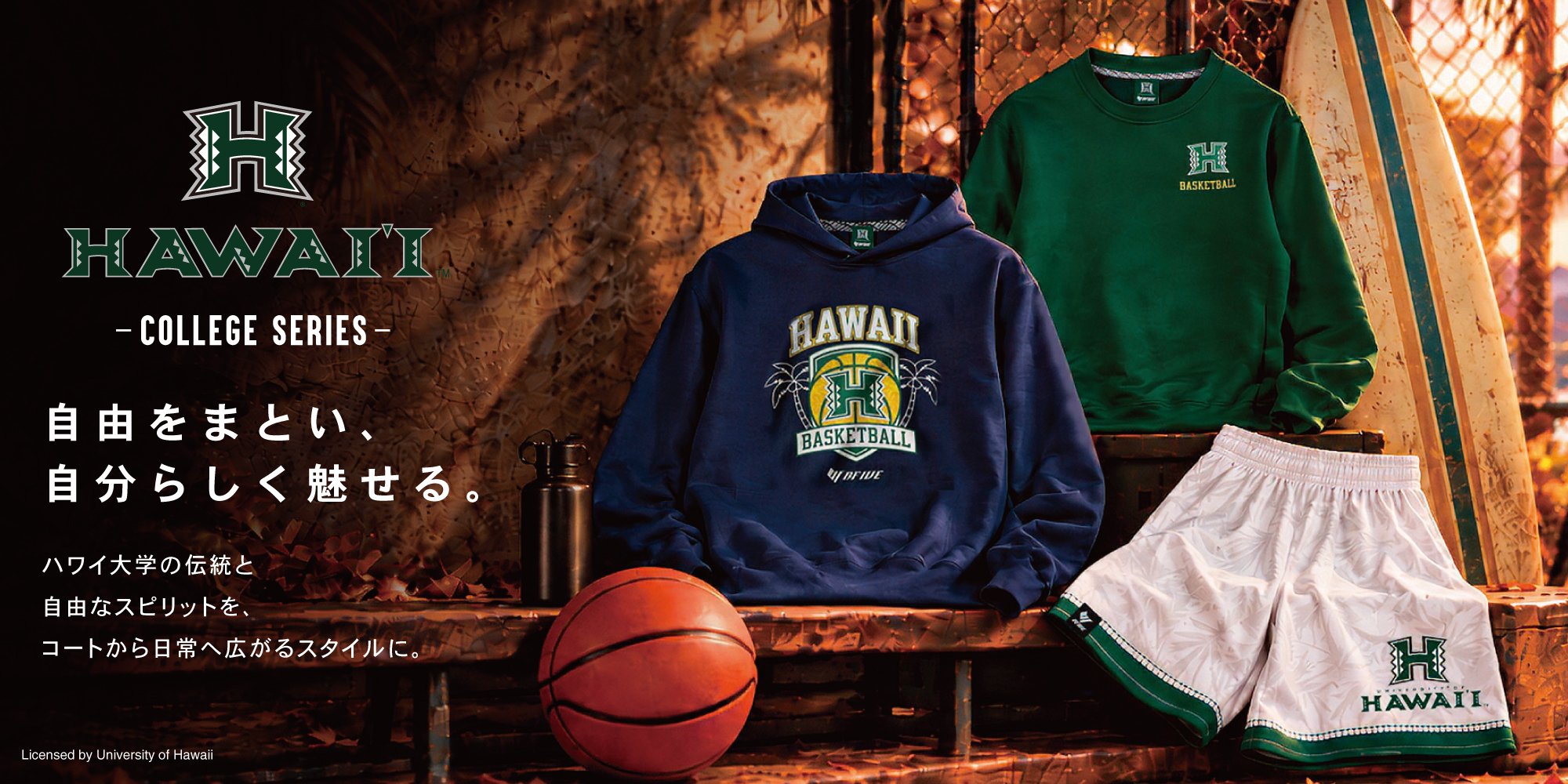HAWAII college basketball collection banner